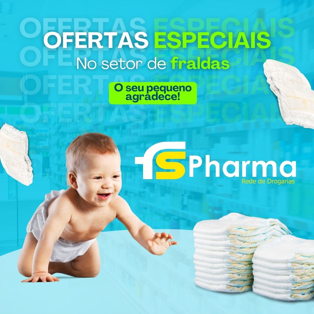 Fraldas à preços especiais